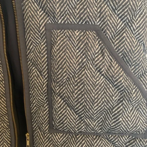 JCrew houndstooth puffer vest - Picture 4 of 8